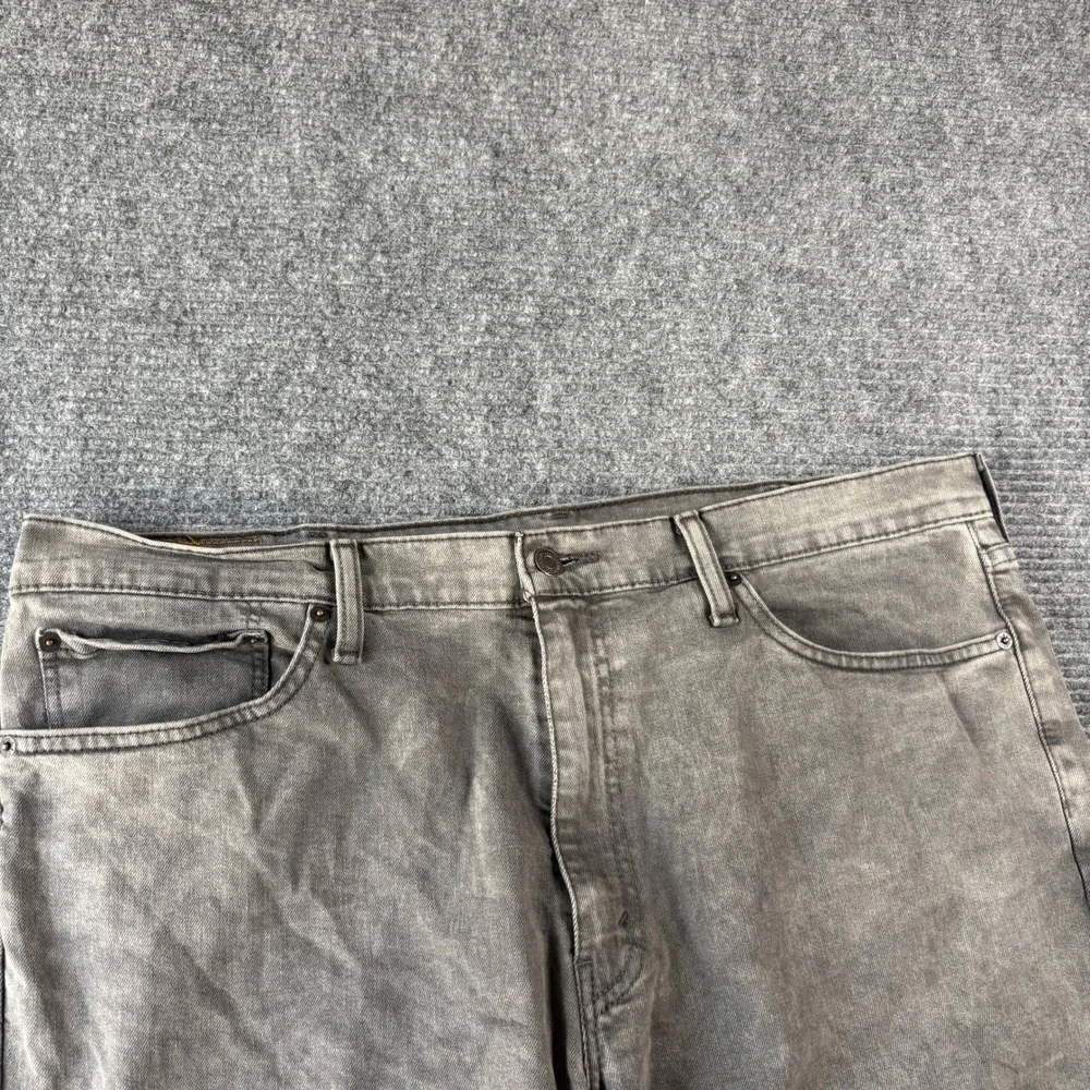 Levis 541 Athletic Taper Jeans Mens 38x30 Gray Acid Wash Denim Pants CW-0317